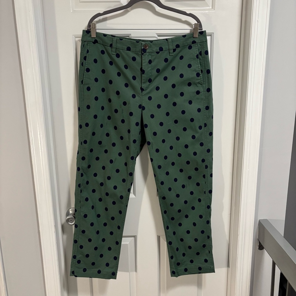 J. Crew Printed High-Rise Girlfriend Chinos - Picture 5 of 10